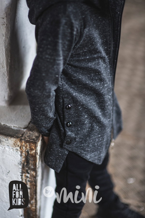 Dark melange dlouhá mikča