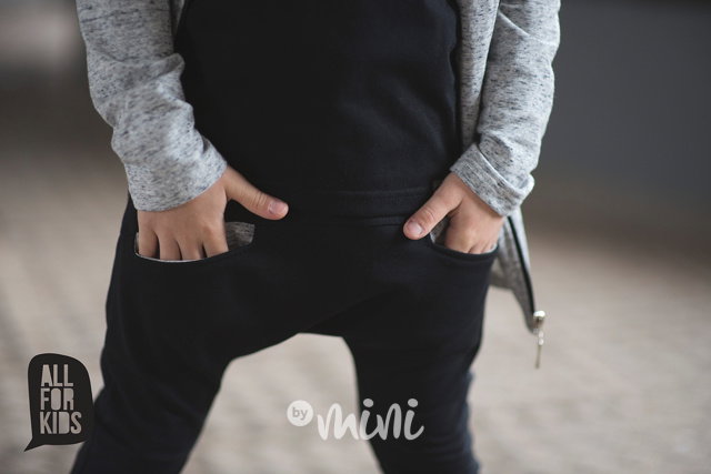 Light melange baggy tepláčky