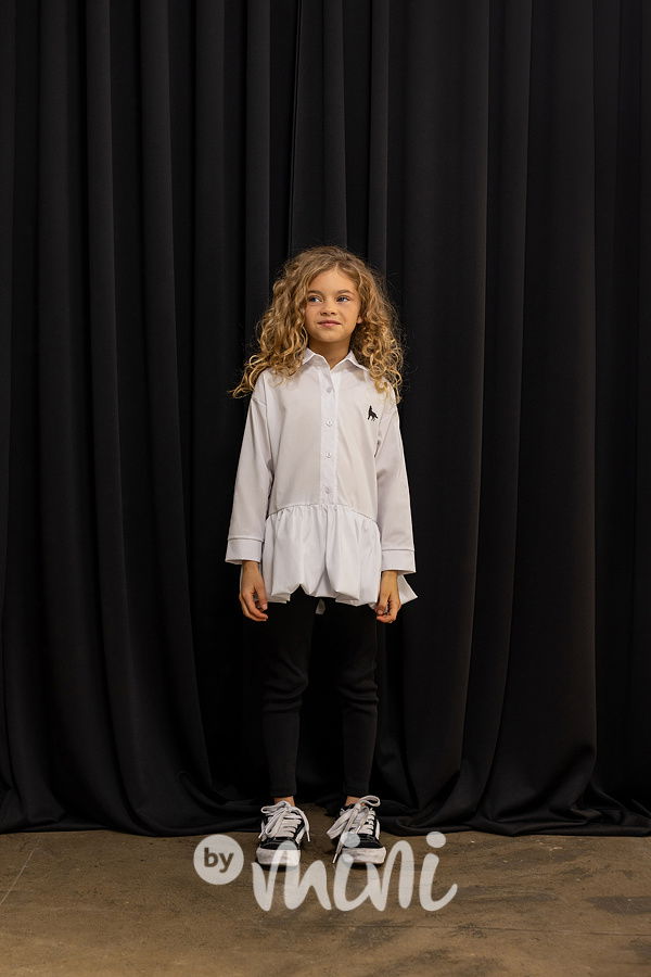 Mash Mnie bílá košilová tunika