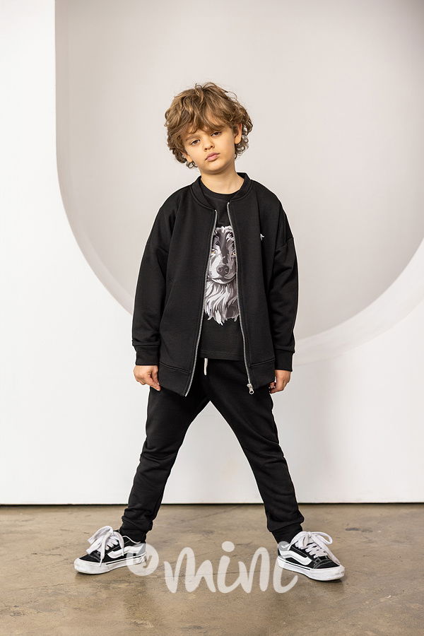 Mash Mnie basic tepláky WOLF černé