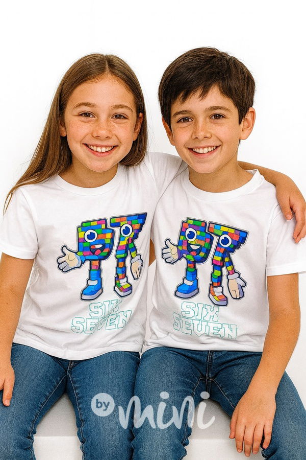 Six Seven triko bílé