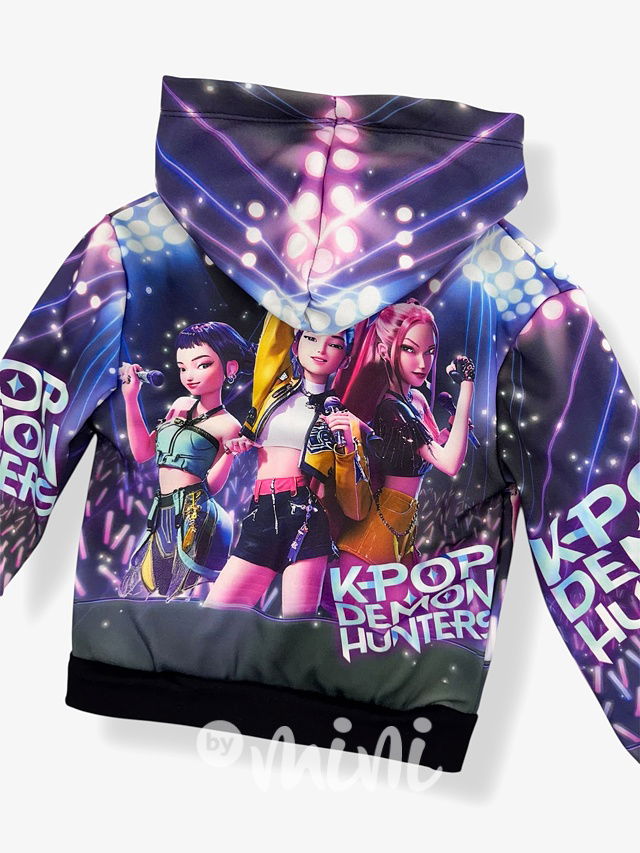Demon Hunters zateplená mikina na zip