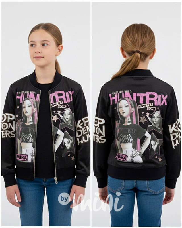 Demon Hunters soft velur mikina MIRA