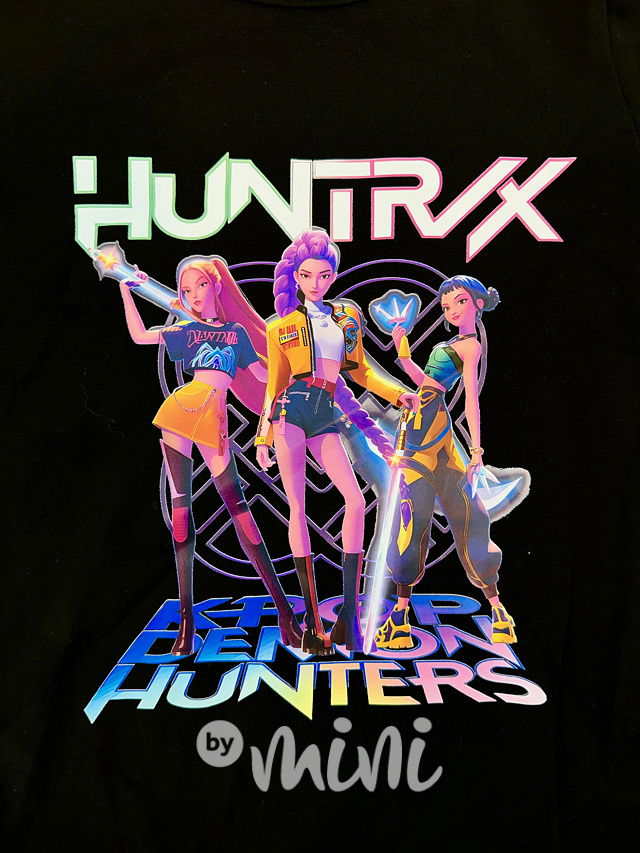 Huntrix triko černé