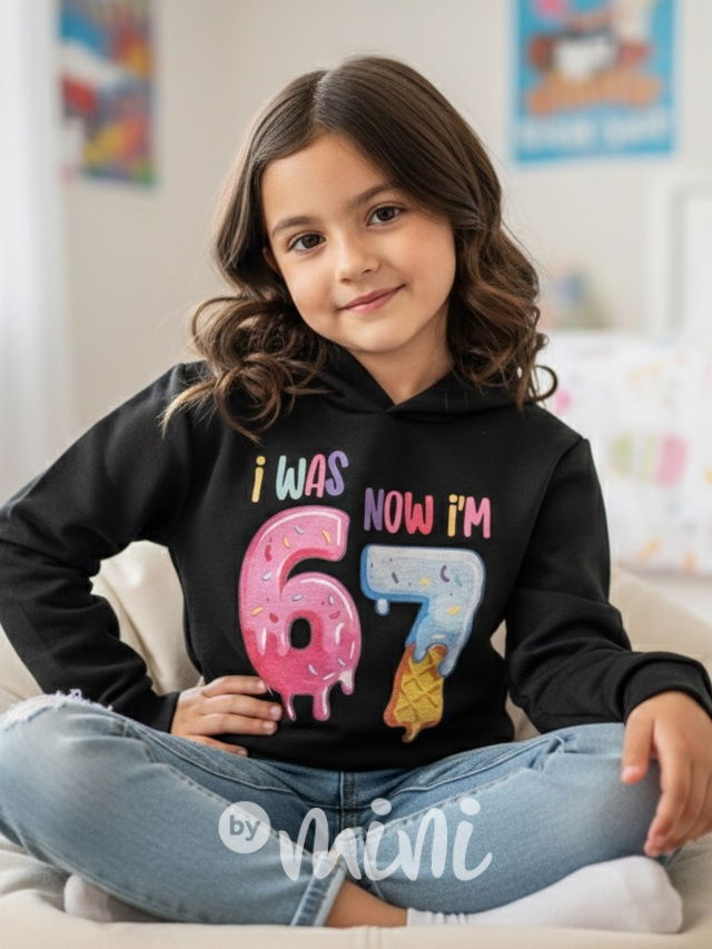 Six Seven mikina černá