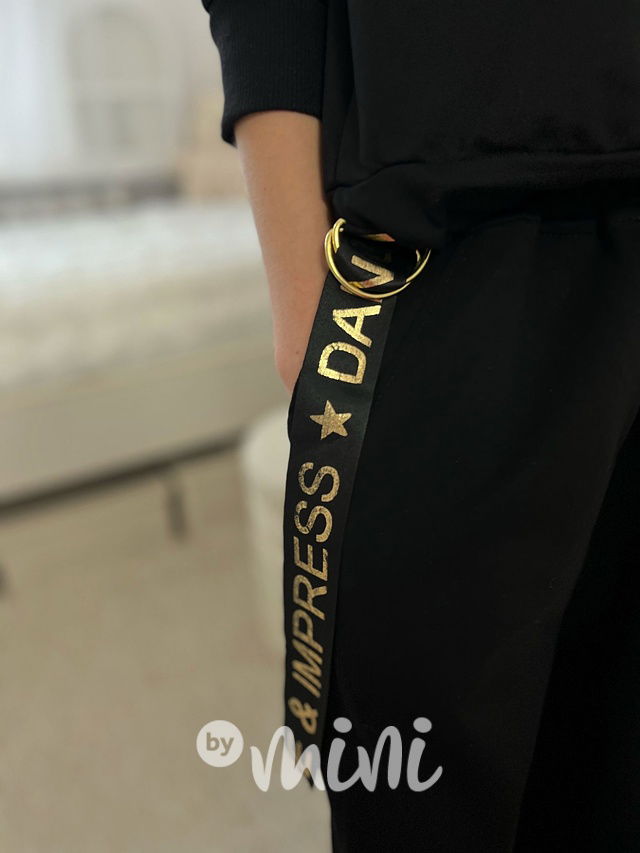 GIRLS mikina černá