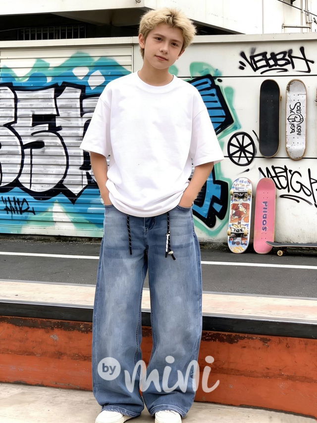Baggy volné jeansy