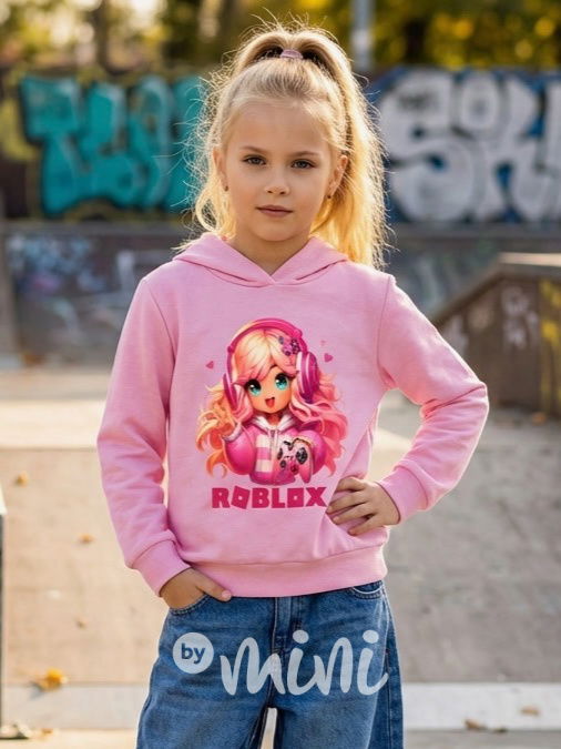 Roblox GIRL mikina růžová