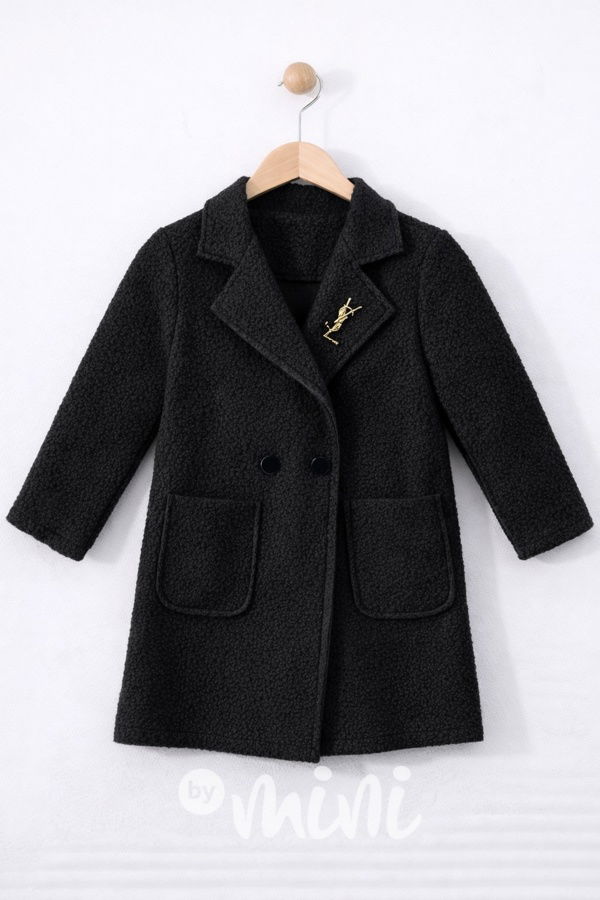 Alpaka kabátek SAINT černý