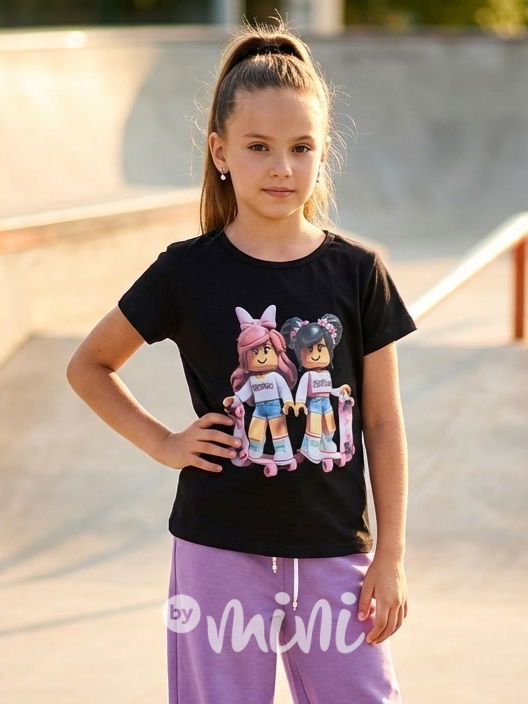 Roblox friends triko černé