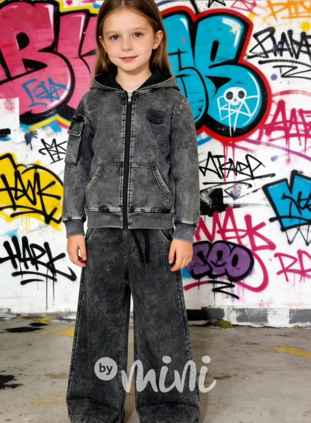 Soft denim lounge souprava