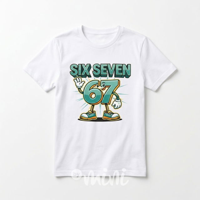 Six Seven triko bílé