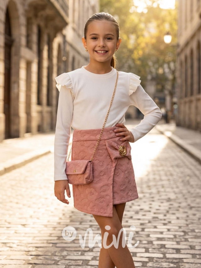 Flower šaty s kabelkou