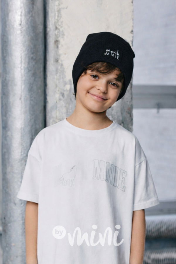 MASH MNIE žebrovaná čepice černá