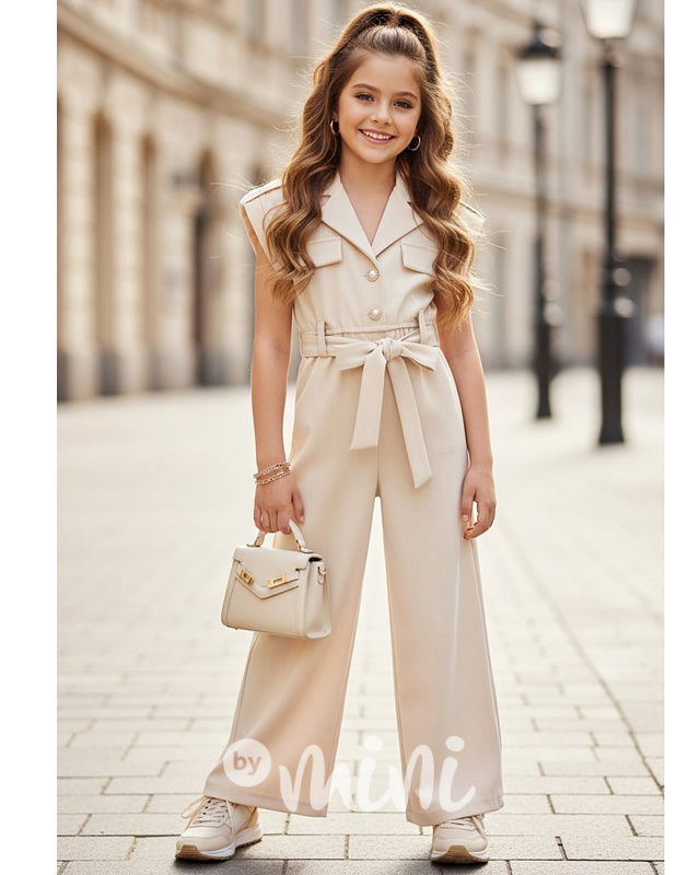 City chic overal béžový