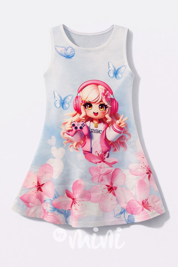 ROBLOX letní šaty baby blue