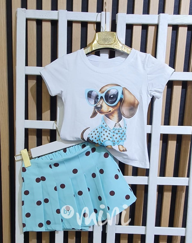 Jezevčík letní set mint