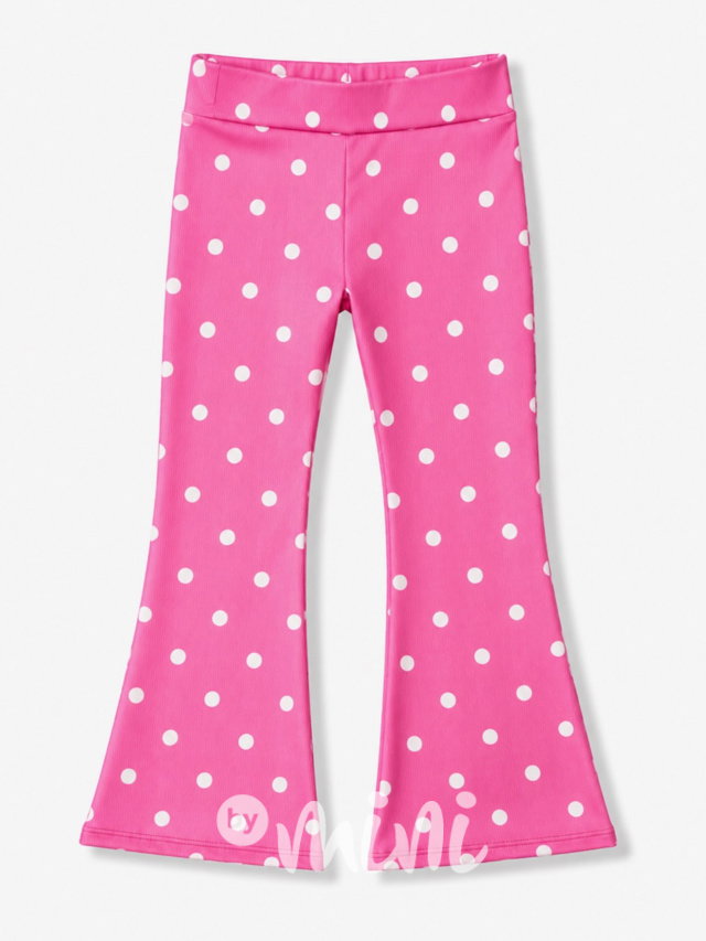 Puntíkaté zvonáče pink