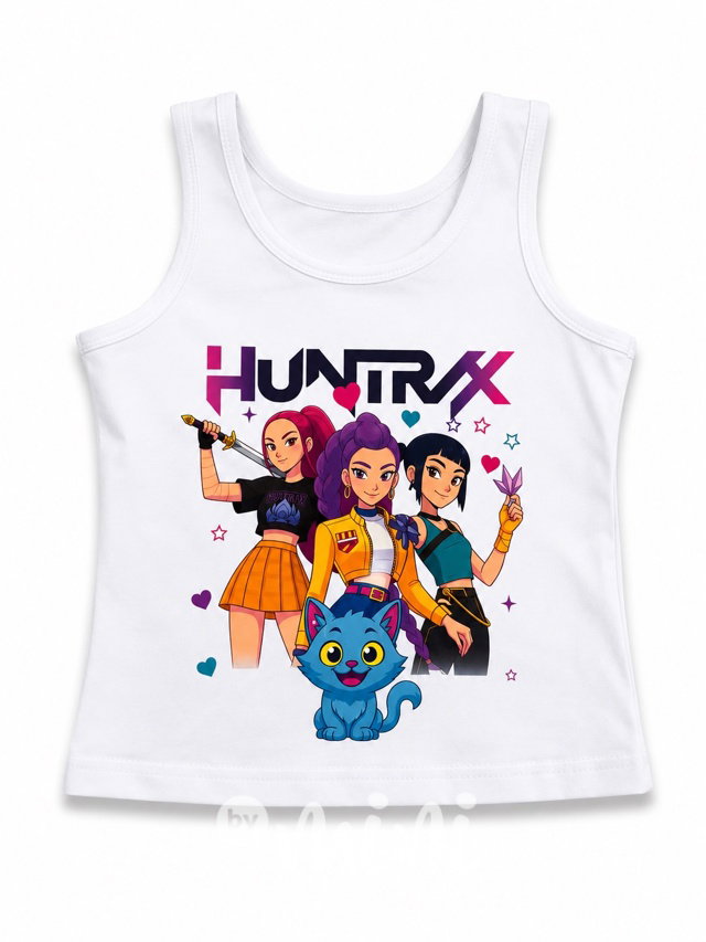 Huntrix tílko bílé