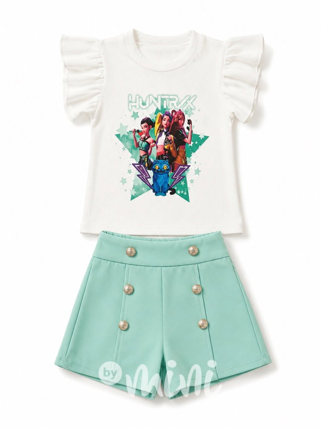 Huntrix letní CHIC komplet mint