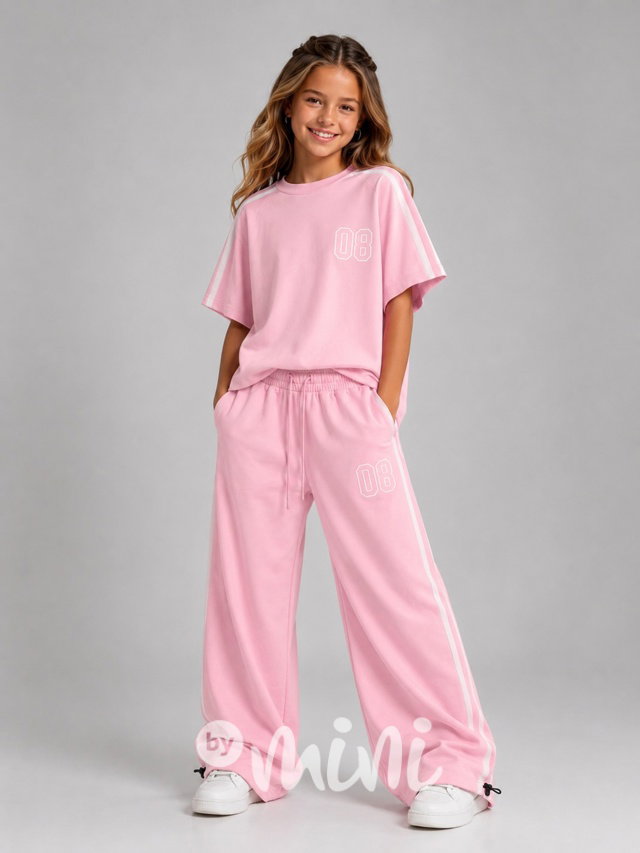 Teenage sporty lounge set PINK