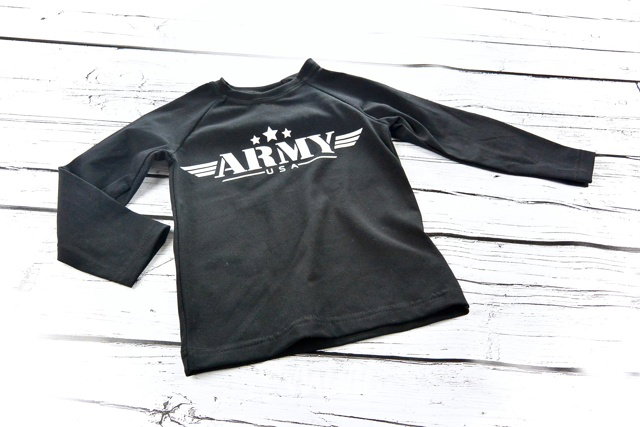 Army black triko