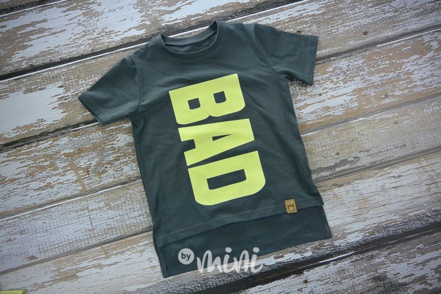 BAD grey/neon triko