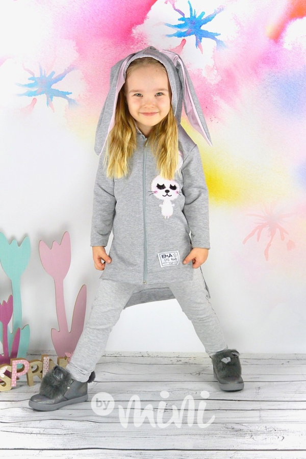 Bunny tunikomikča grey