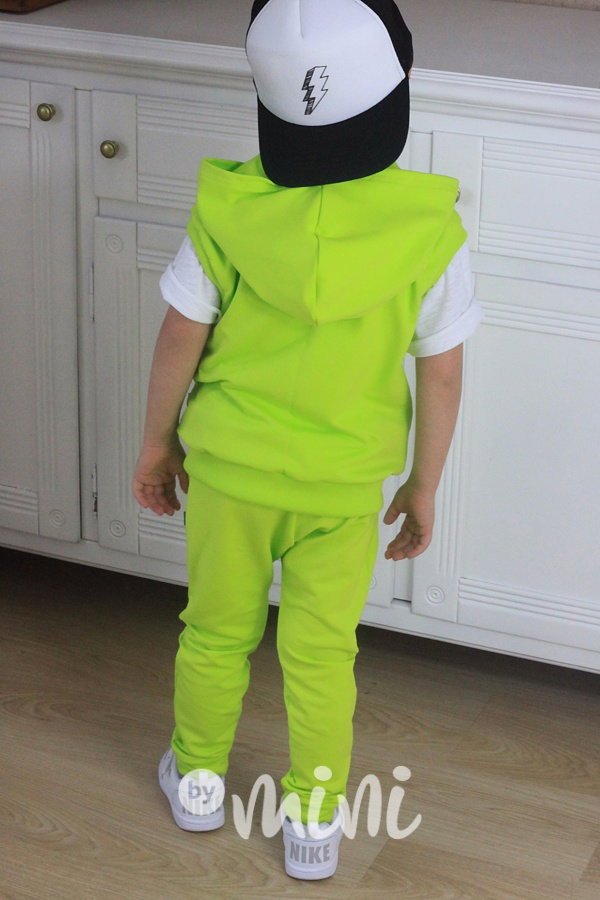 POWER lemon baggy tepláčky