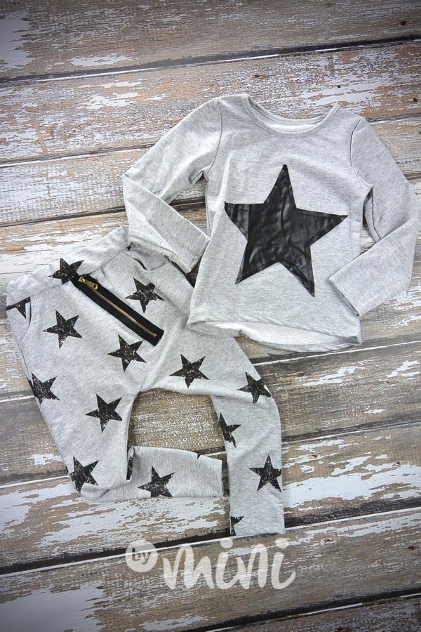 Grey & Black star souprava