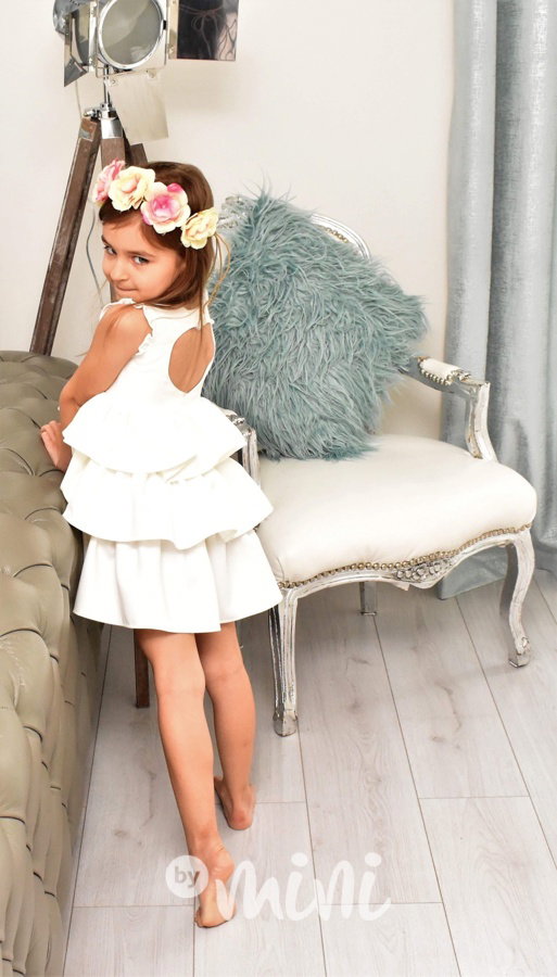 Šatičky pro družičky #Luxury dress "Heart cream"