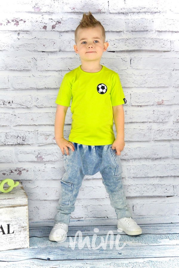 Football lemon triko