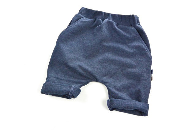 Baggy kraťasy blue melange