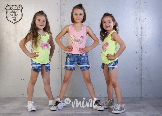 Jeans mini shorts