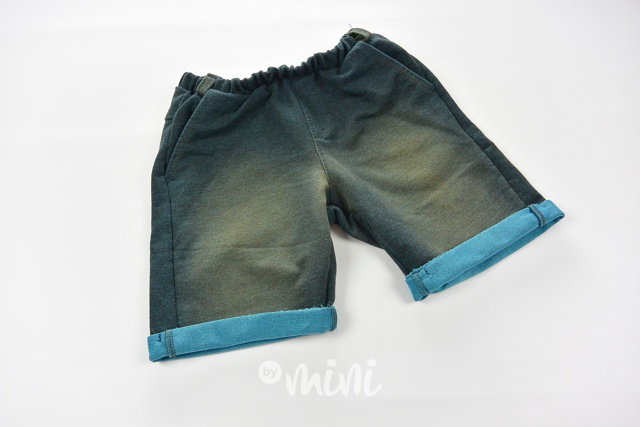 Limited edition - petrol jeans shorts