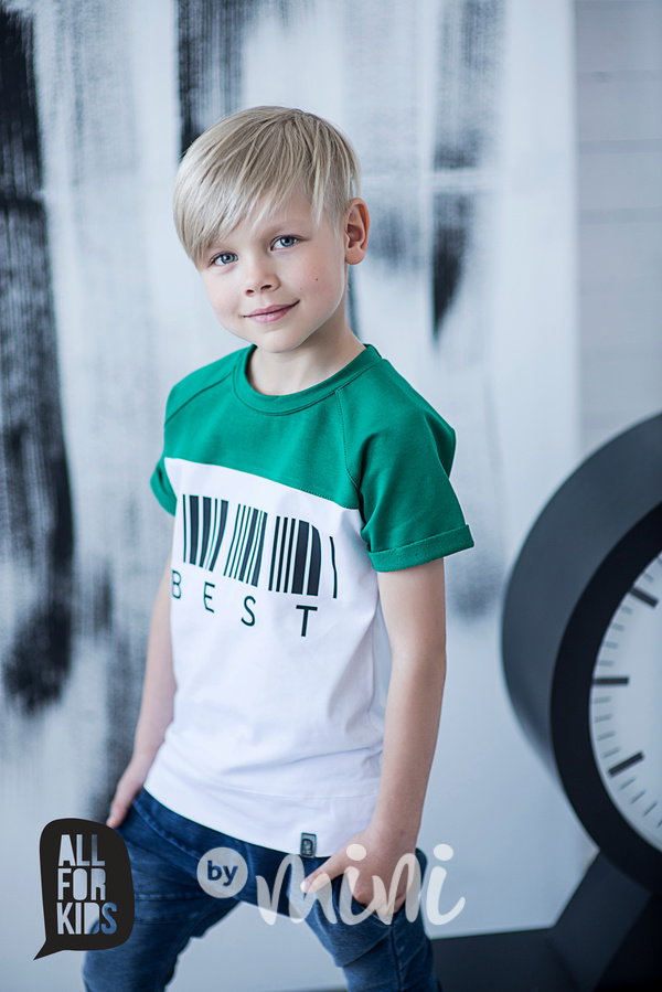 Barcode BEST triko zelená