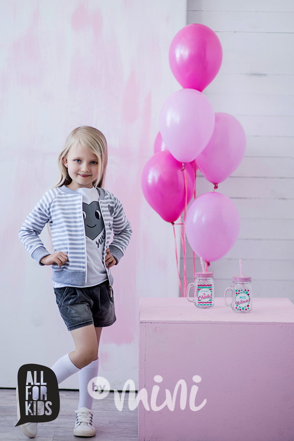 Sweet pruhovaná mikina grey
