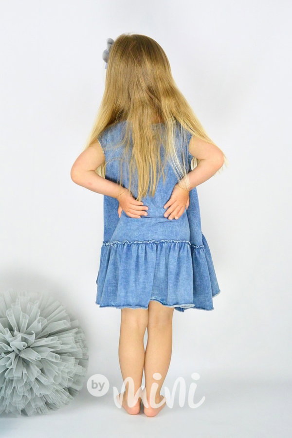 Jeans šaty pro dívky