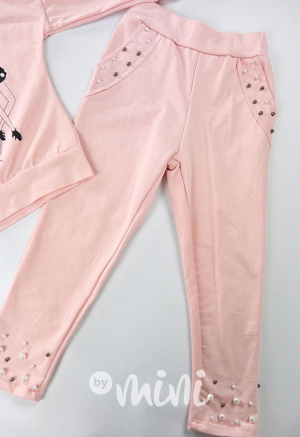 Letní souprava s perličkami