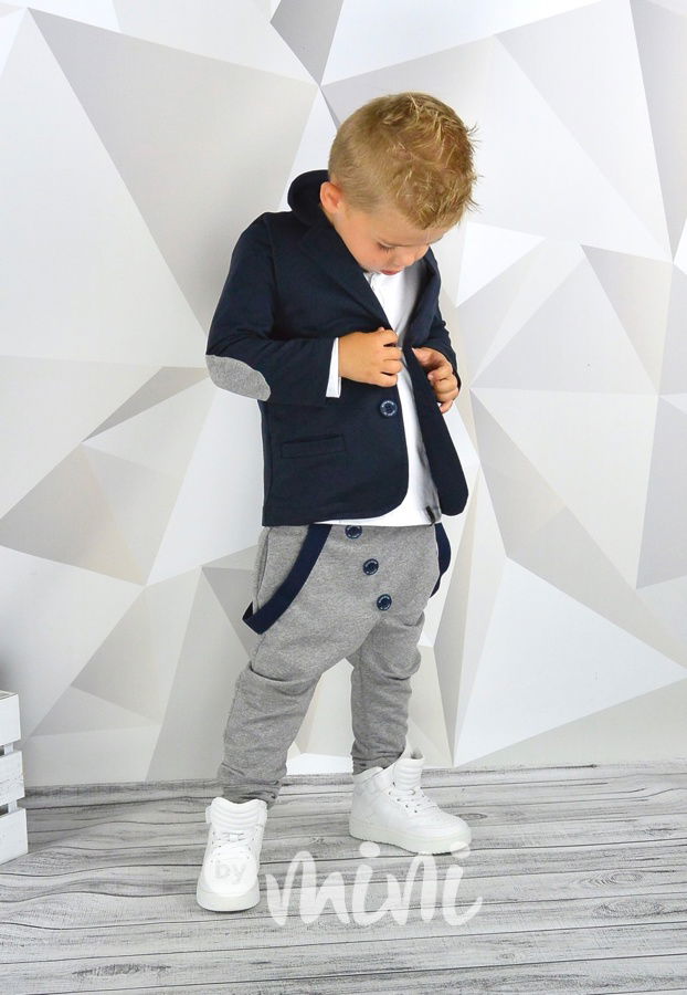 Modré chlapecké sáčko