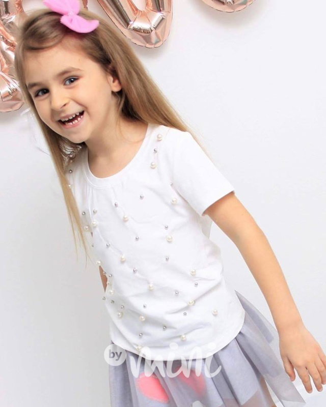 Pearl T-shirt Cream
