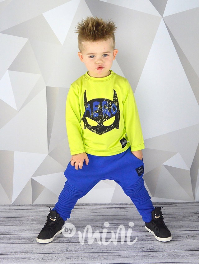 Blue vyteplené baggy tepláčky