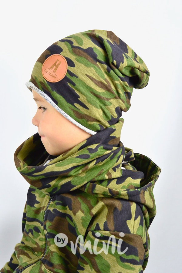 Klasik army houmles čepice s tunelem