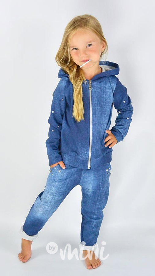 Jeans pearl tepláková souprava