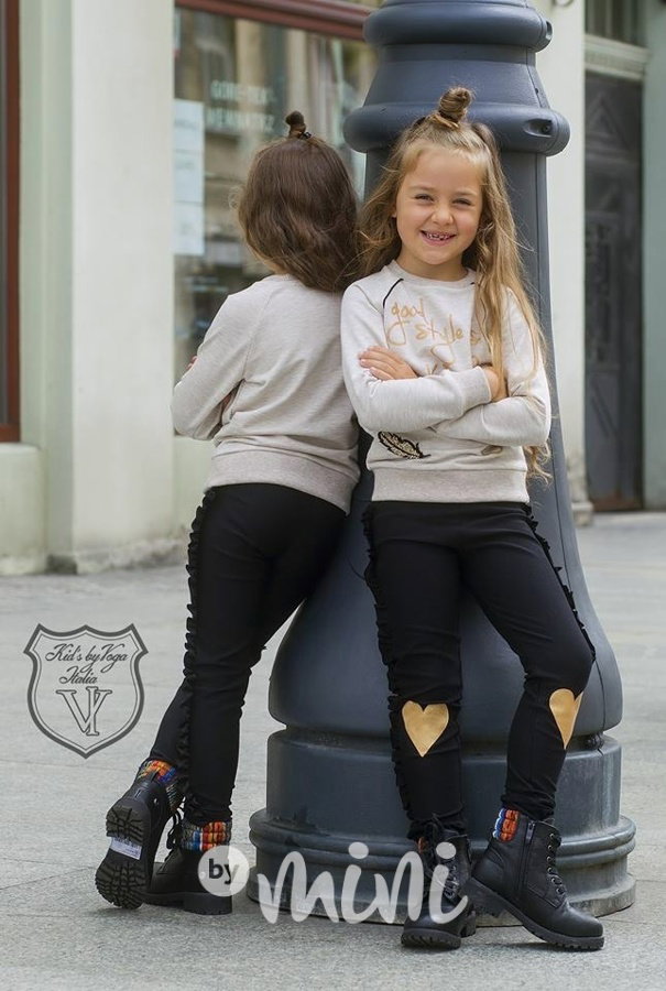 Gold Heart dívčí komplet