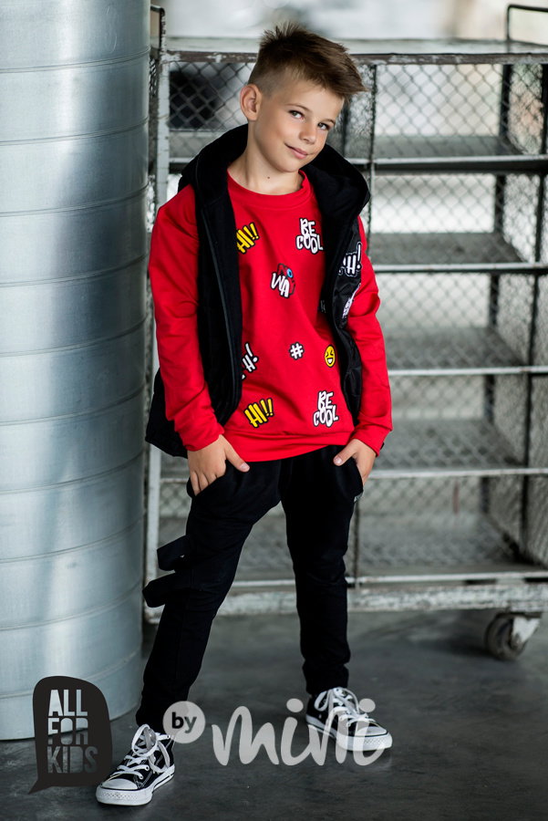 Yeah prošívaná chlapecká vesta