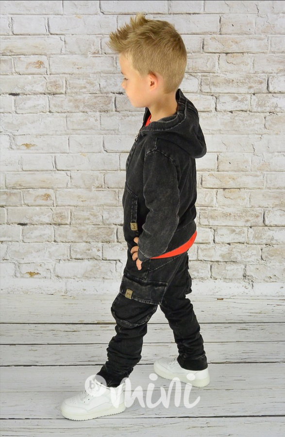 Soft black baggy kapsáče alá jeans