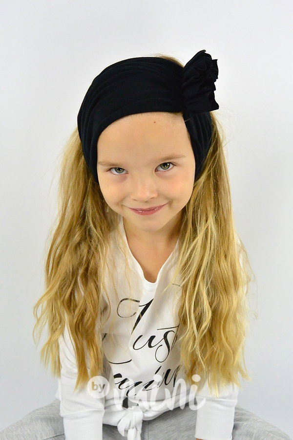 3v1 turban + nákrčník (čelenka) black