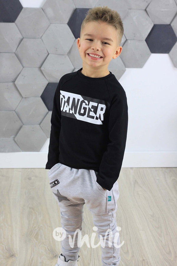 DANGER černé triko