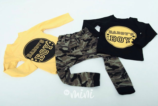 Daddy's boy black set